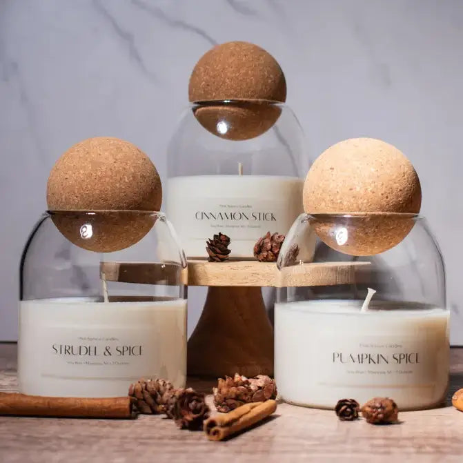 Corktop Candle - Fall & Holiday Scents
