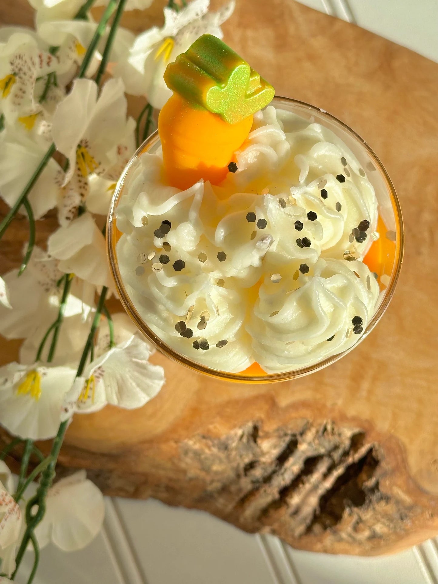 Carrot Cake Dessert Candle