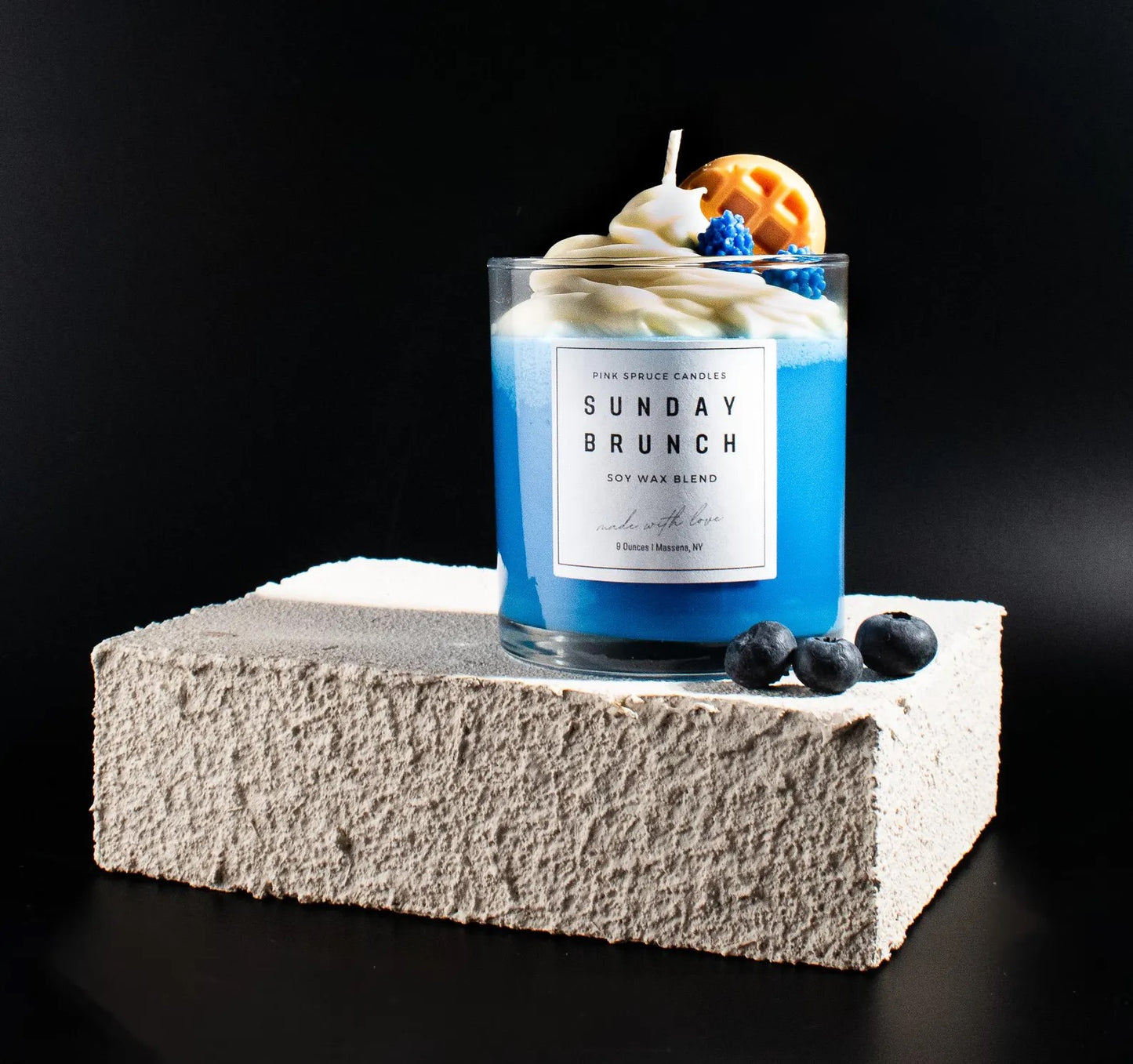 Waffles & Berries Candle - Dessert Candle