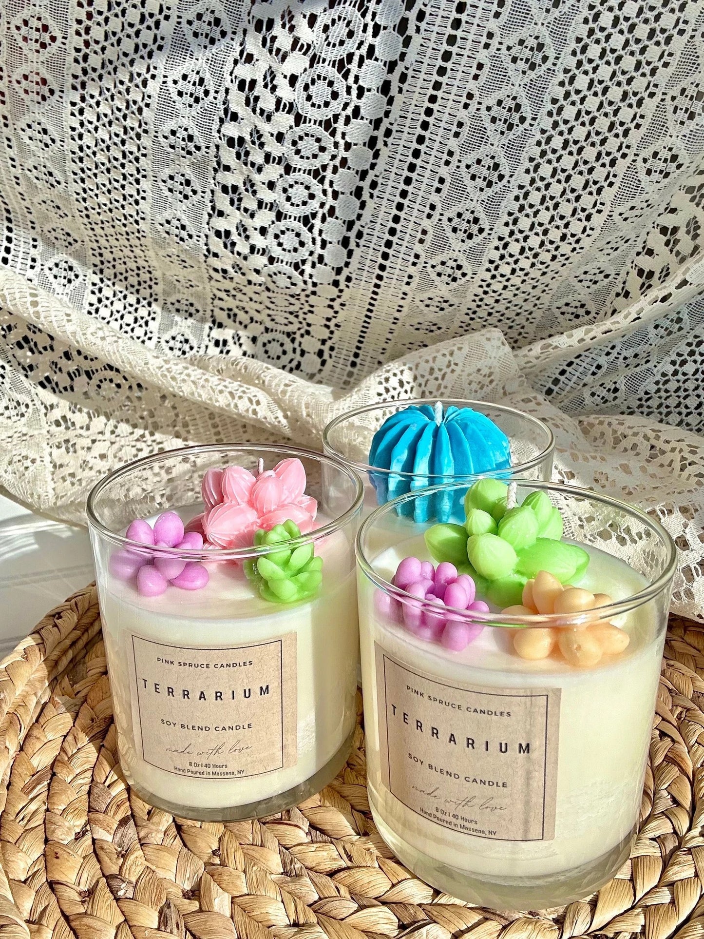 3D Succulent / Terrarium Candle