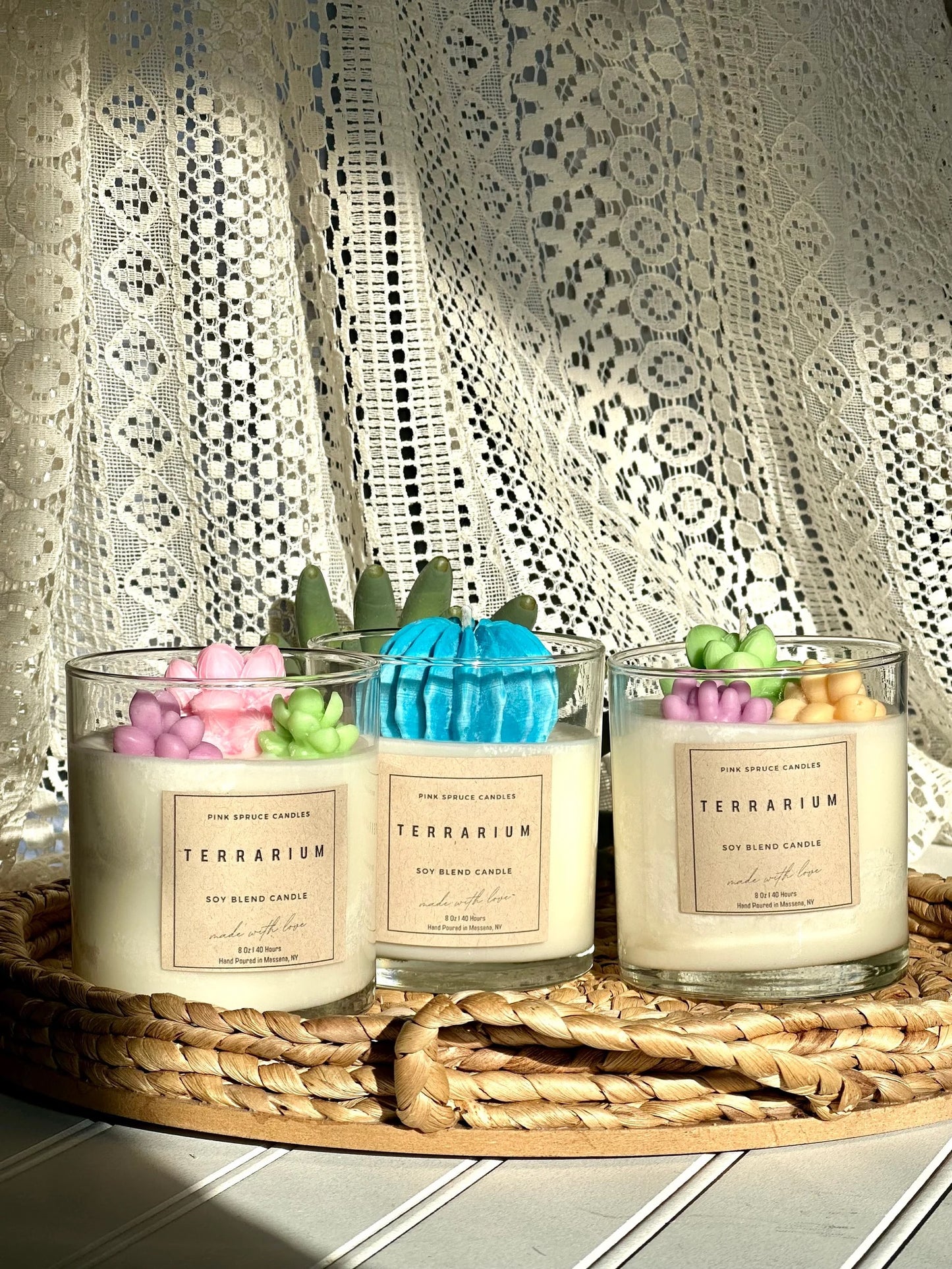 3D Succulent / Terrarium Candle