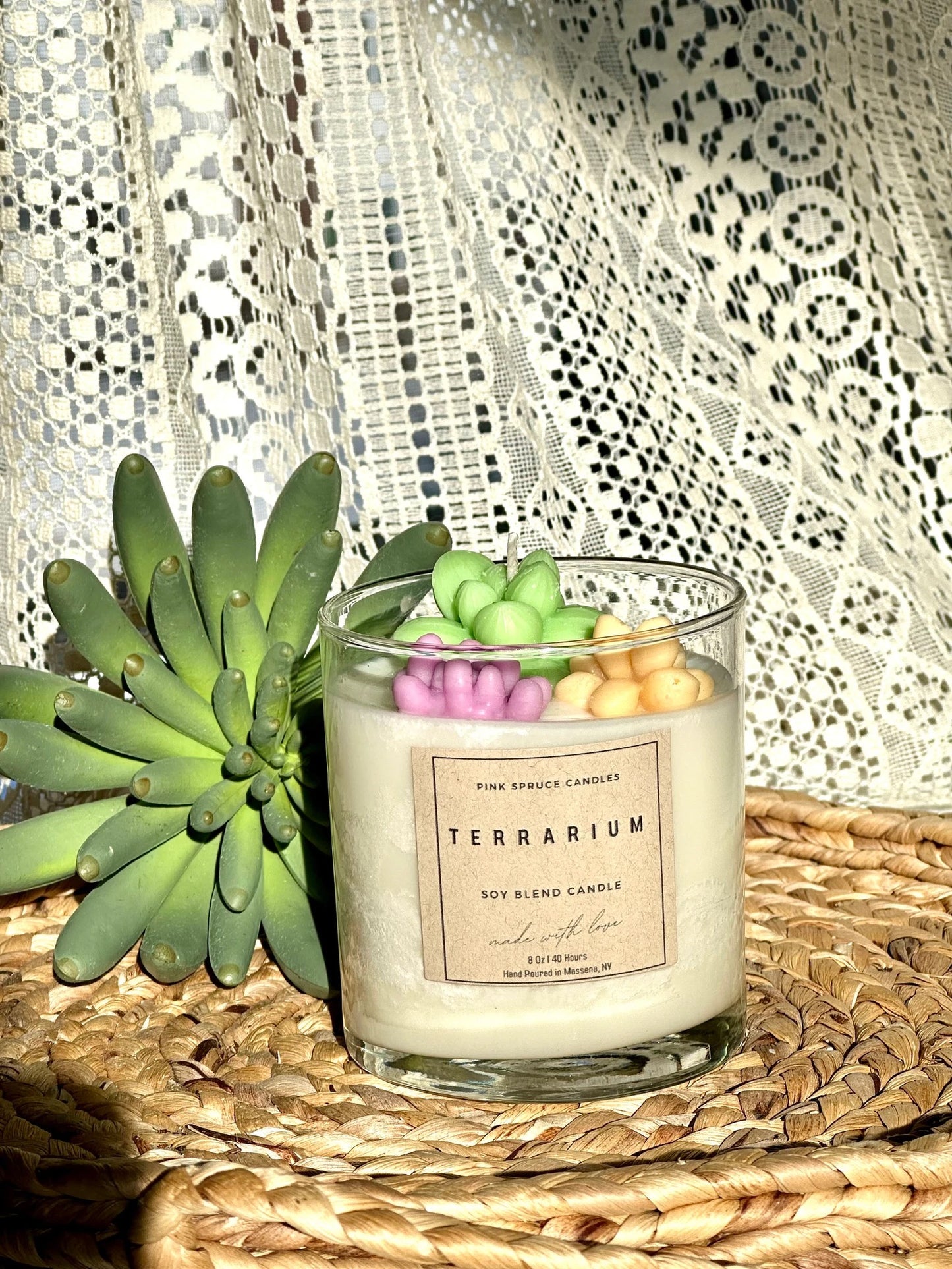 3D Succulent / Terrarium Candle