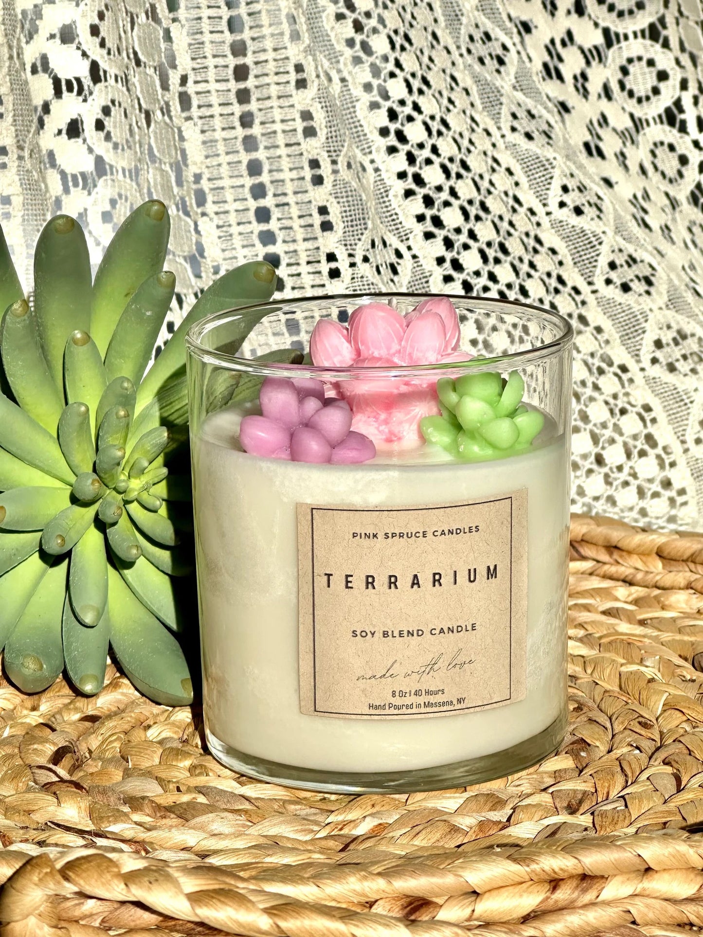 3D Succulent / Terrarium Candle