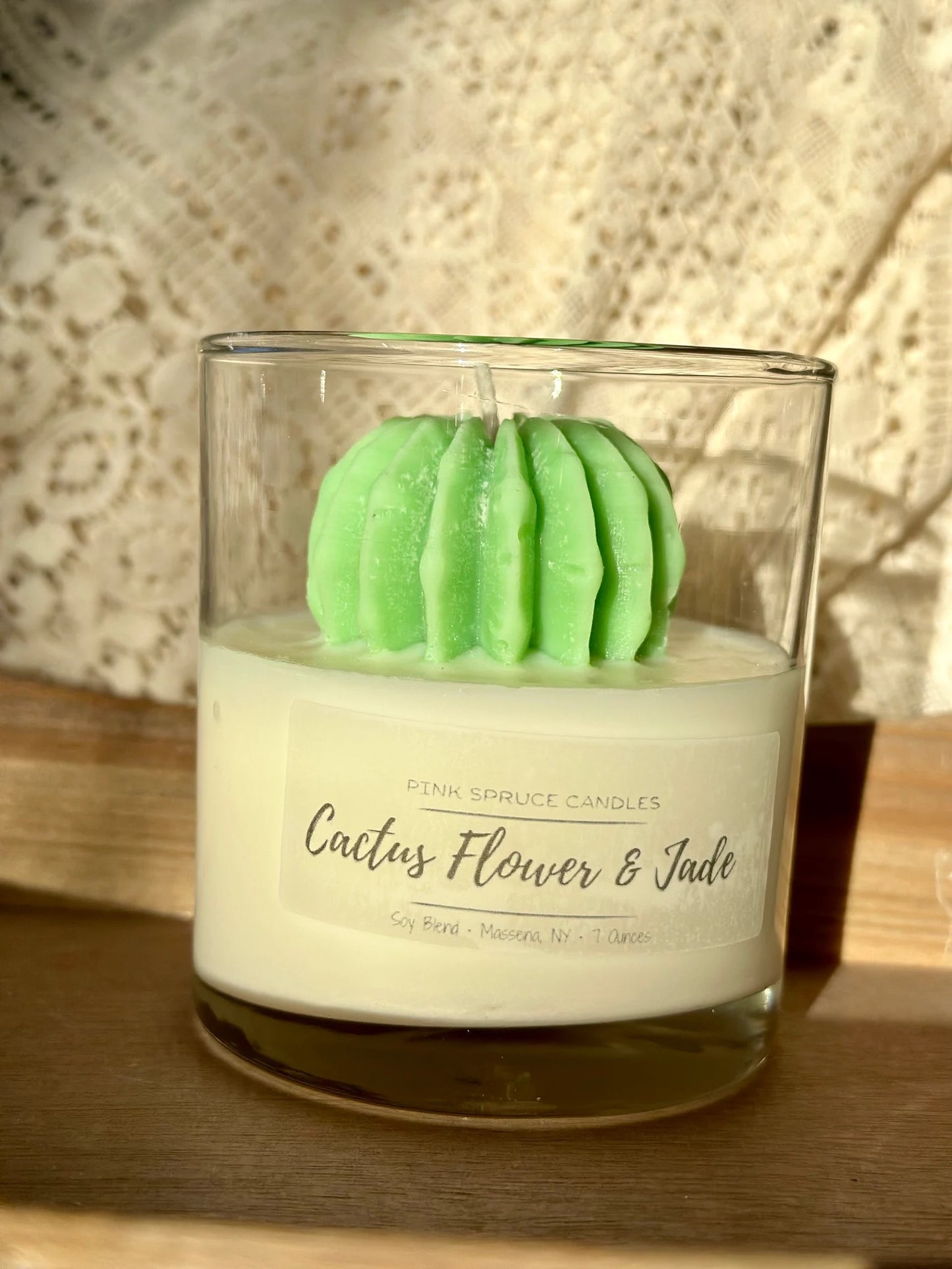 Cactus Succulent Candle
