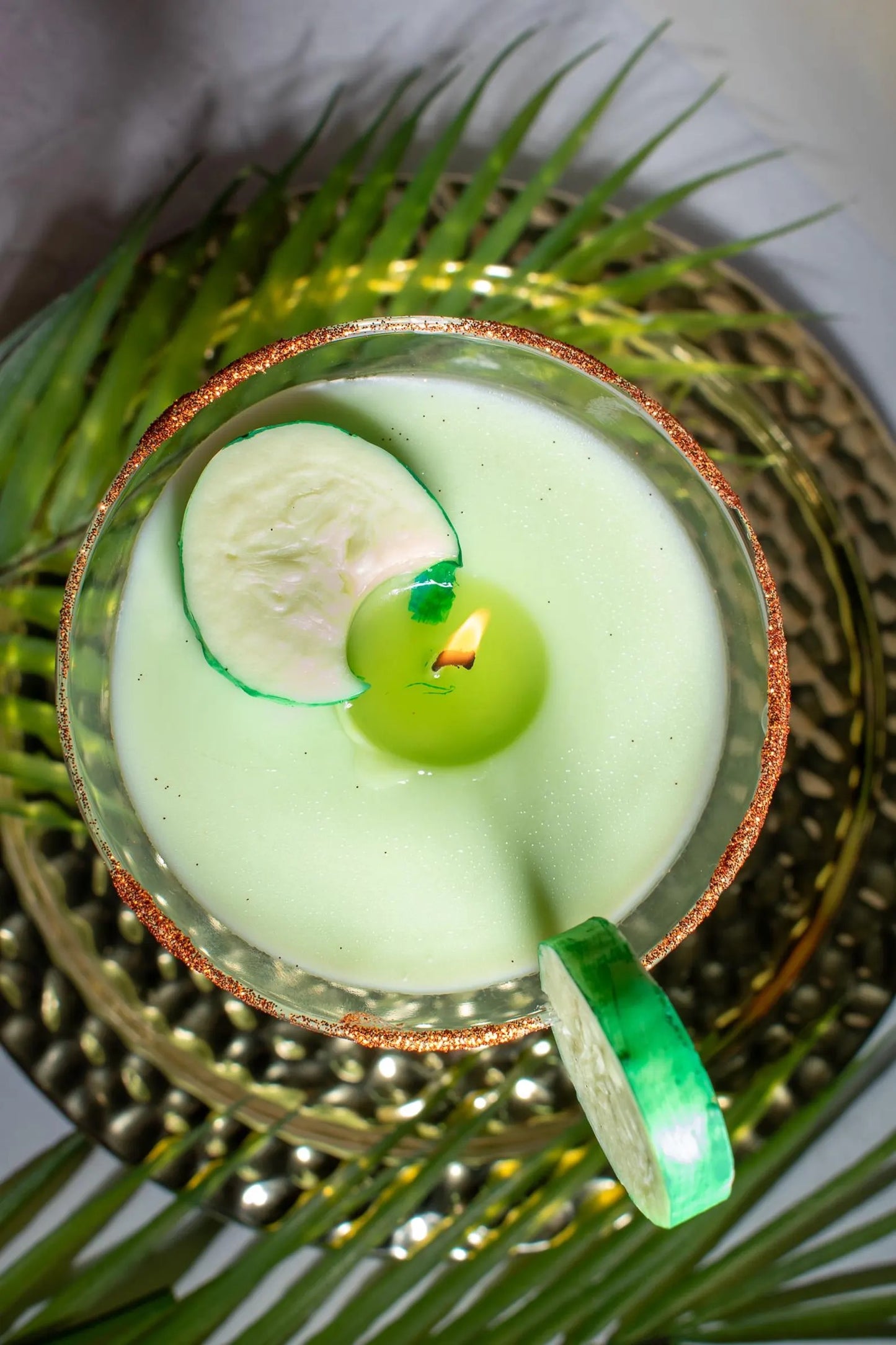 Cucumber Martini Candle