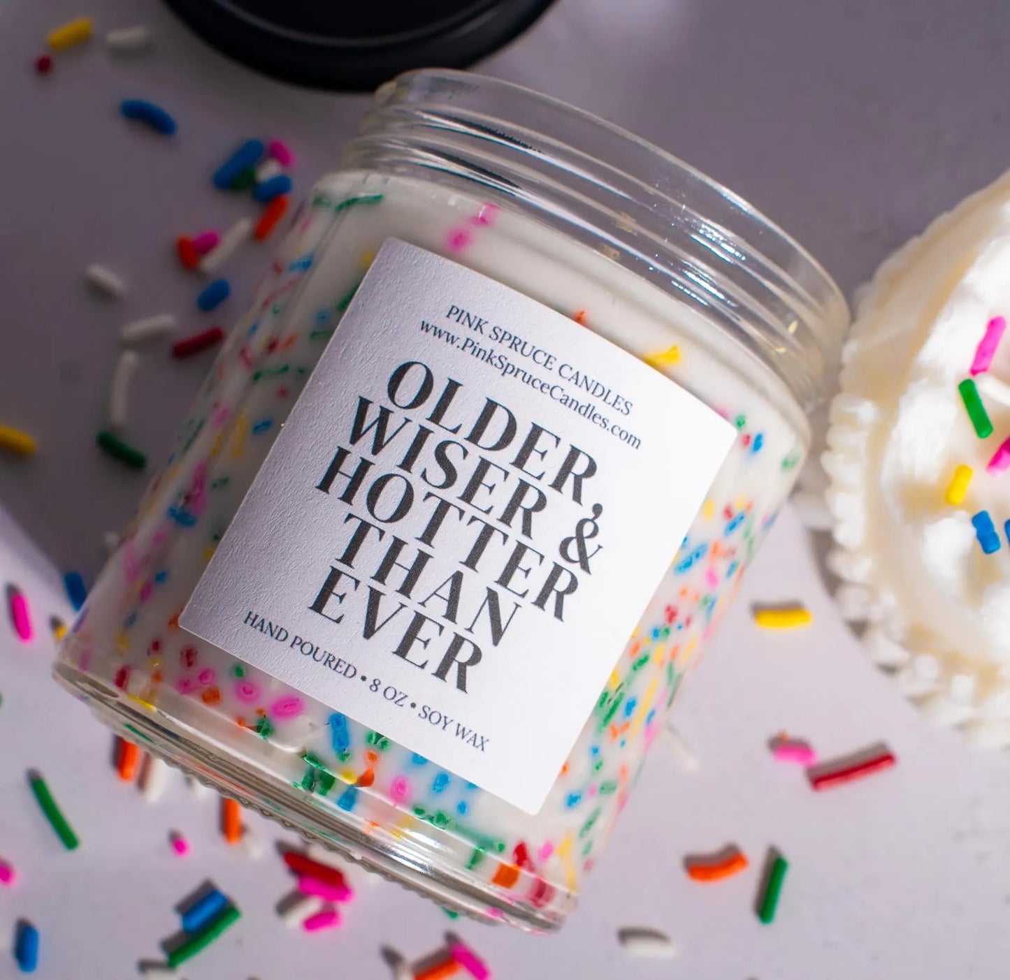 Birthday Candle - Older Wiser and Hotter than Ever