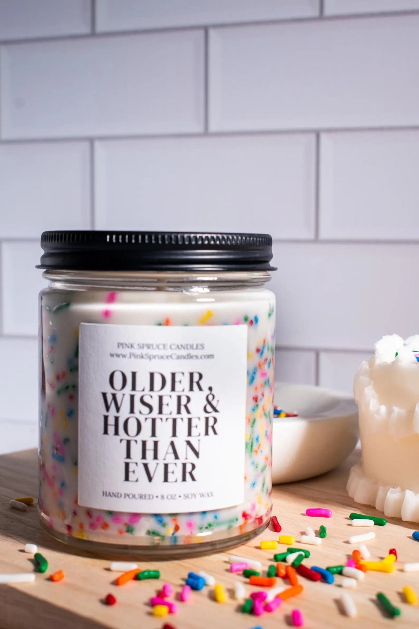 Birthday Candle - Older Wiser and Hotter than Ever