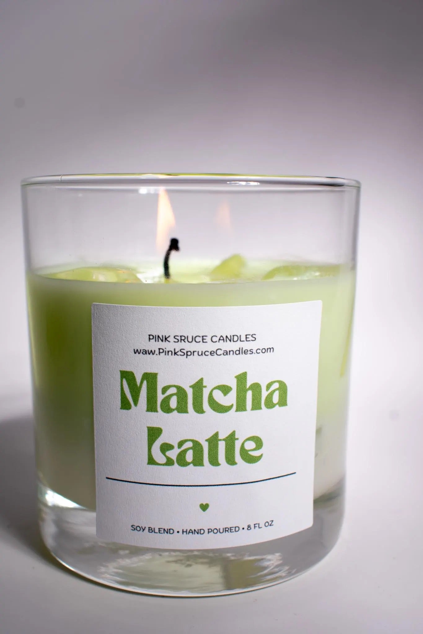 Matcha Green Tea Soy Blend Candle (Hand Poured)