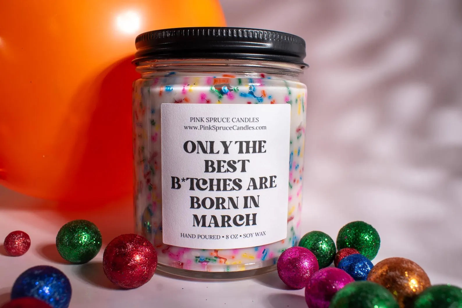 Birthday Candle - Only the best bitches are born in March