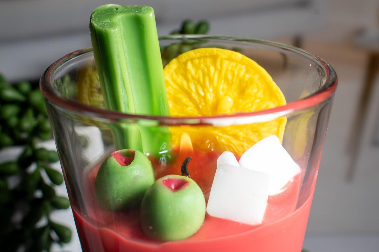 Bloody Mary - Soy Wax Cocktail Novelty Candle