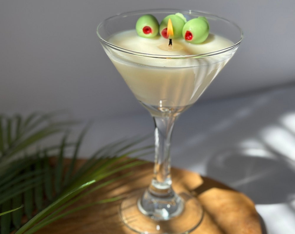 Dirty Martini Candle