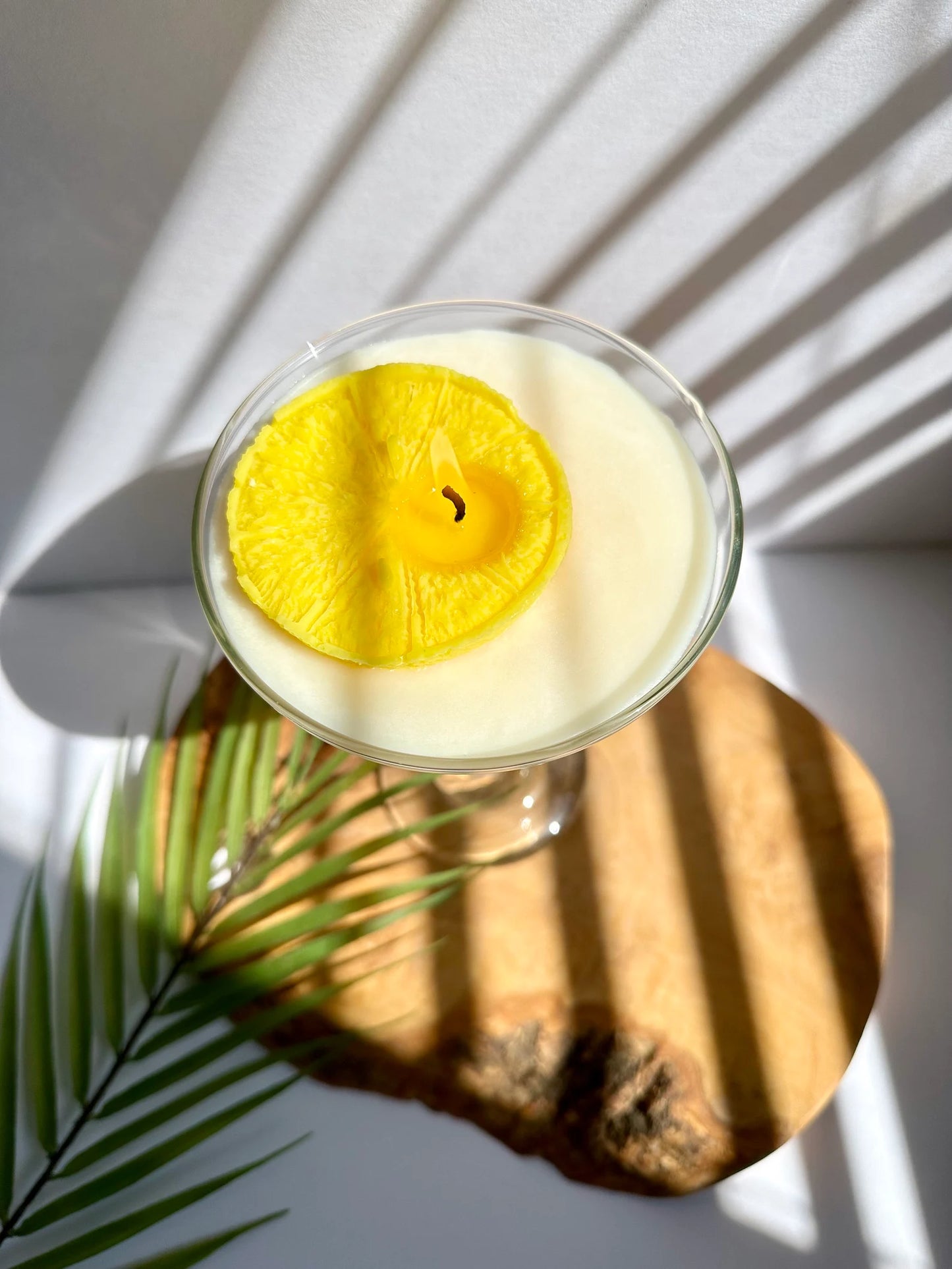 Lemon Drop Martini Candle