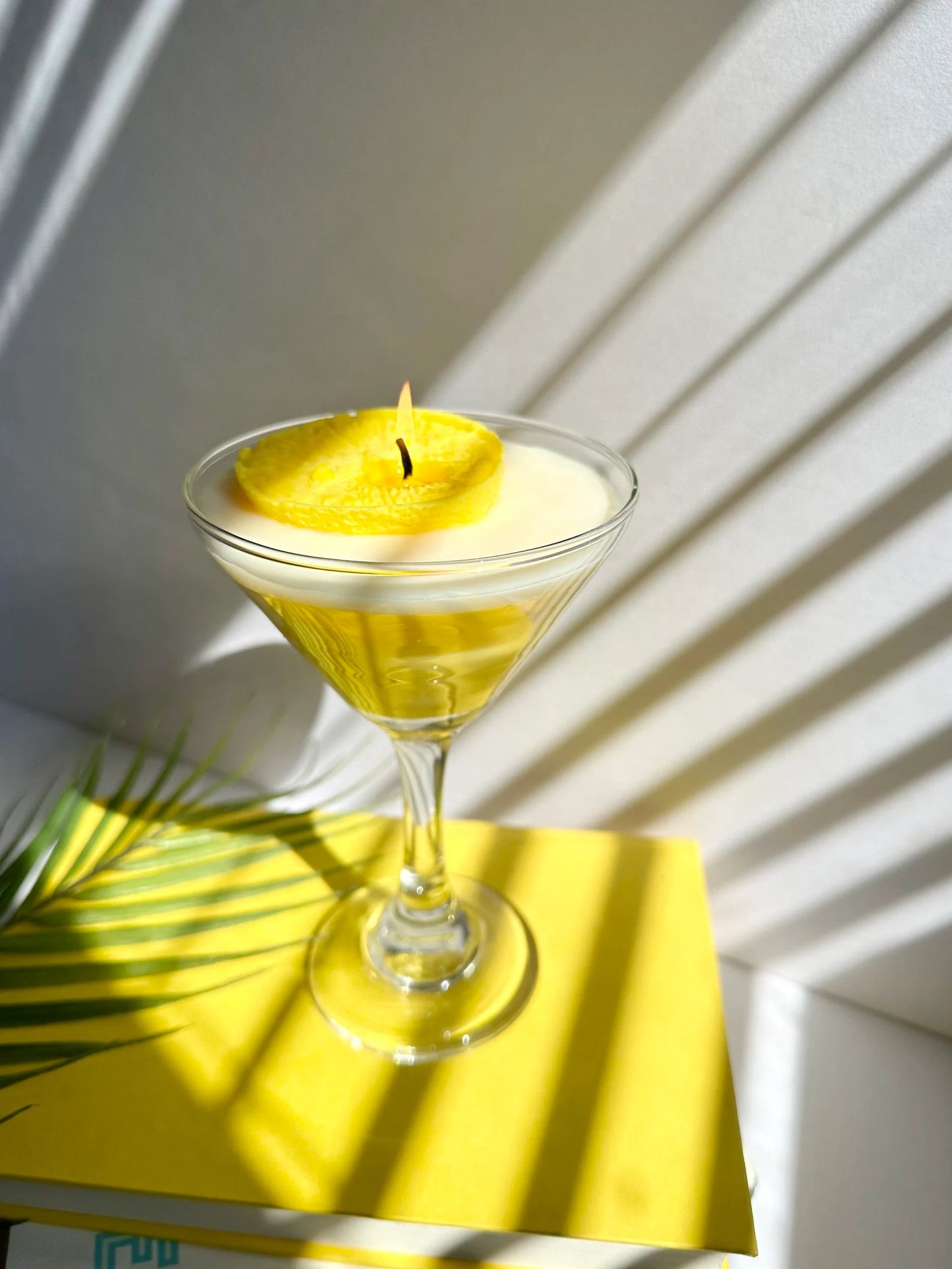 Lemon Drop Martini Candle