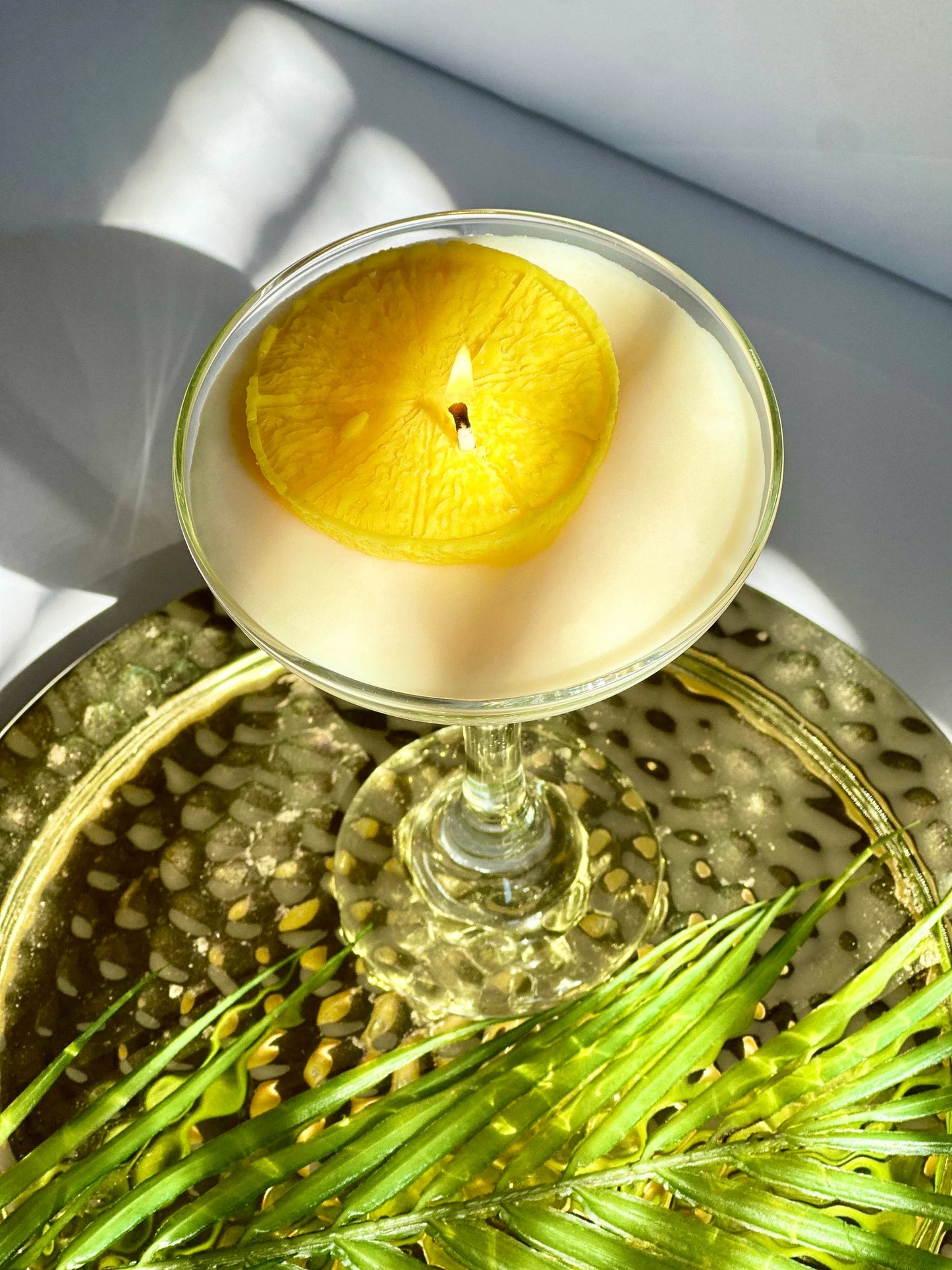 Lemon Drop Martini Candle