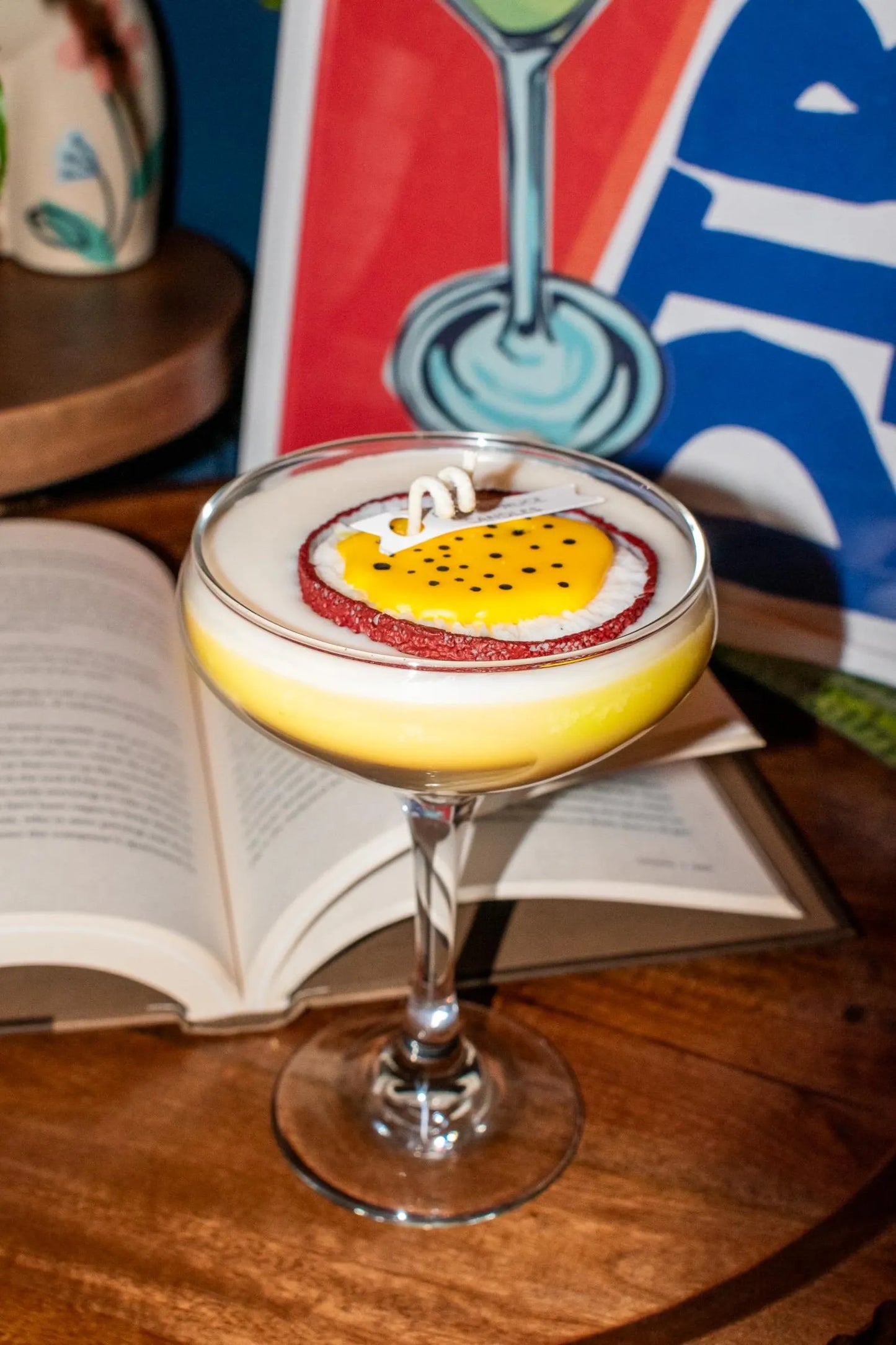 Pornstar (Passionfruit) Martini Candle